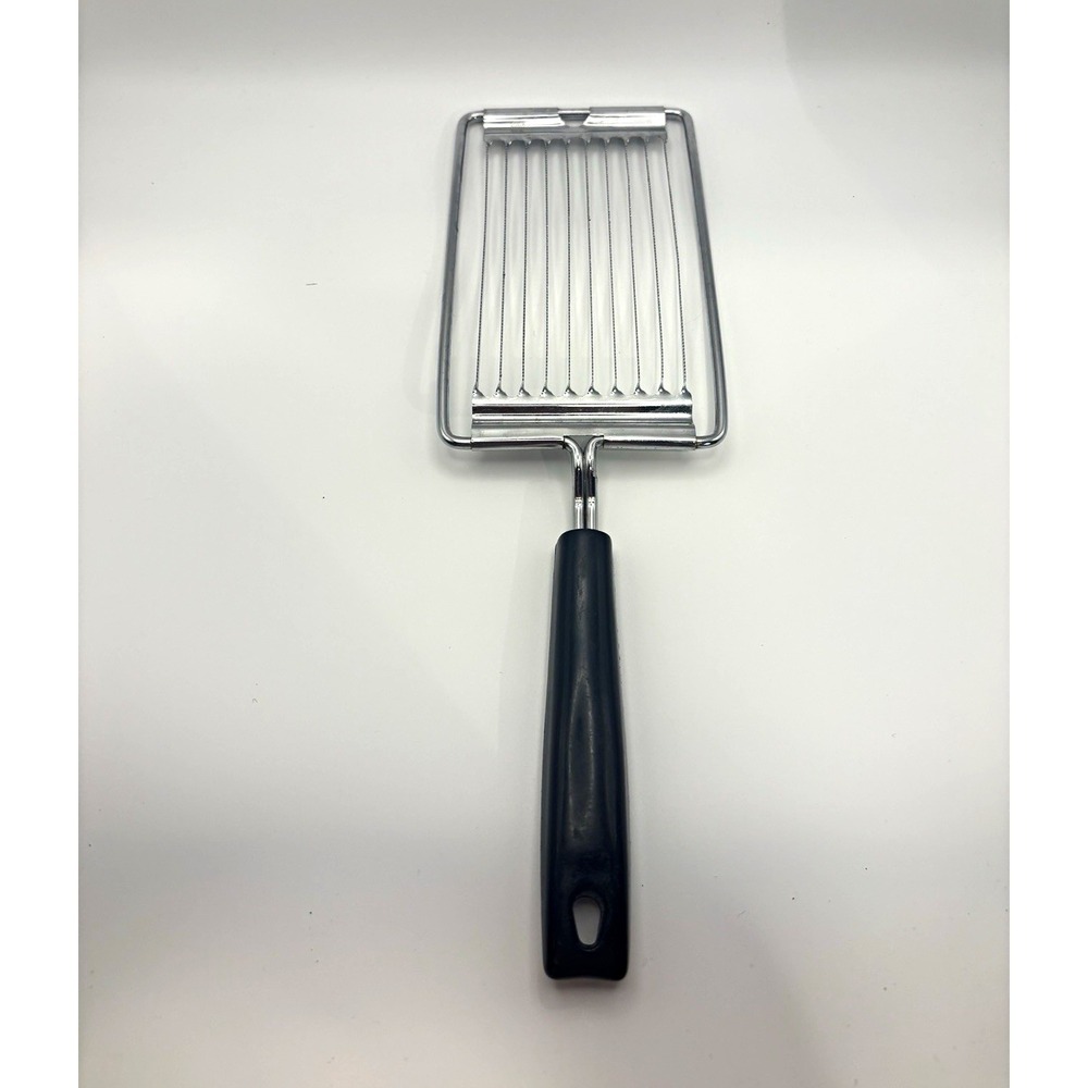 Vintage EKCO Handheld Multi-Blade Slicer – Stainless Steel with Black Handle USA